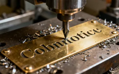 CNC mechanical engraving process
